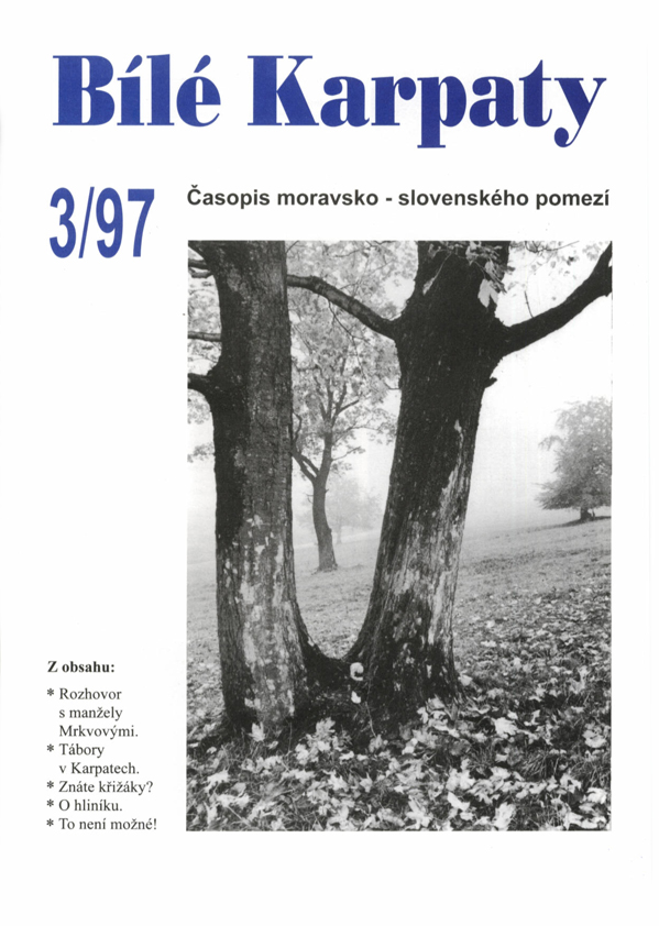 časopis Bílé - Bile Karpaty 3/1997