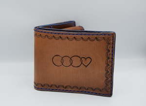 Pánská kožená peněženka - audi