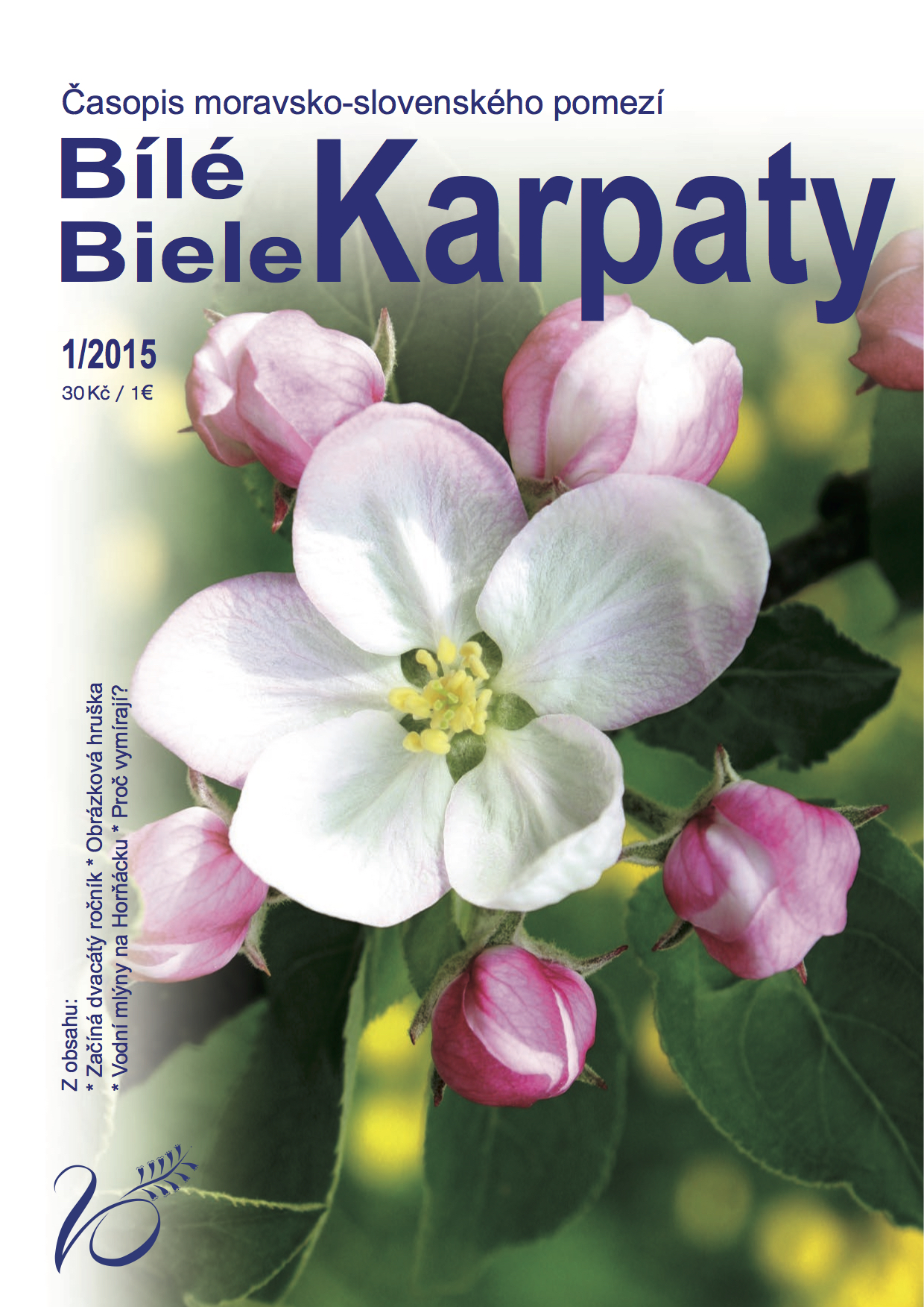 časopis Bílé - Biele Karpaty 1/2015