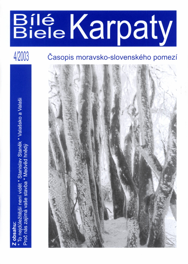 časopis Bílé - Bile Karpaty 4/2003