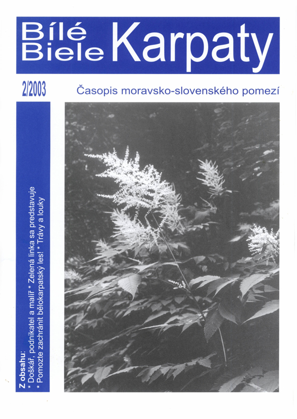 časopis Bílé - Bile Karpaty 2/2003