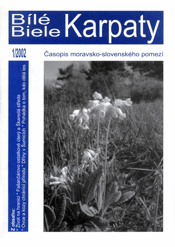 časopis Bílé - Bile Karpaty 1/2002
