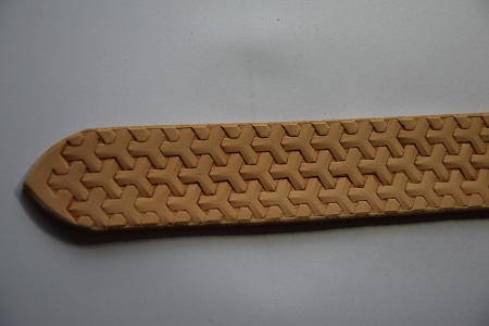 Kožený opasek 98 , š: 4 cm
