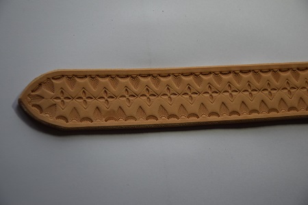 Kožený opasek 421 , š: 4 cm